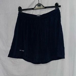 women's blue Brine Reign On ball shorts size large
